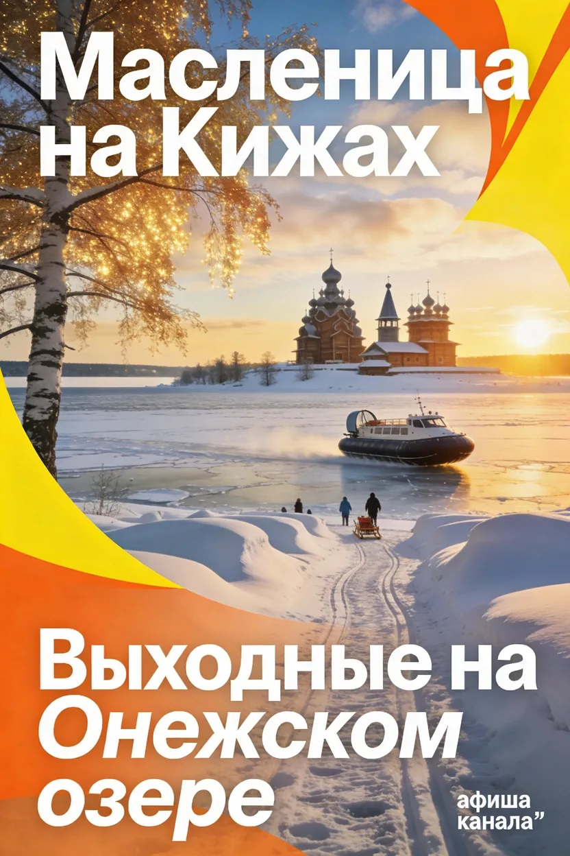 Выходные в Кижах на Масленицу: когда музей превращается в зимнюю сказку