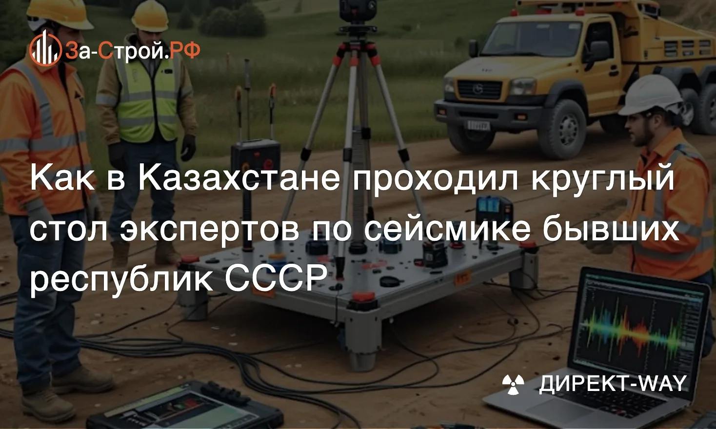 Сейсмика на постсоветском пространстве  • В Казахстане состоялся круглый стол по обсужд...