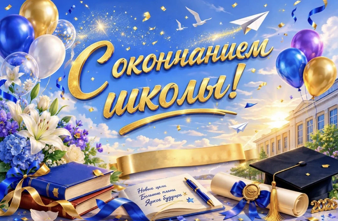 Дорогие выпускники!
Поздравляем вас с окончанием  школы!!!
Сегодня вы получите аттестат, который отк