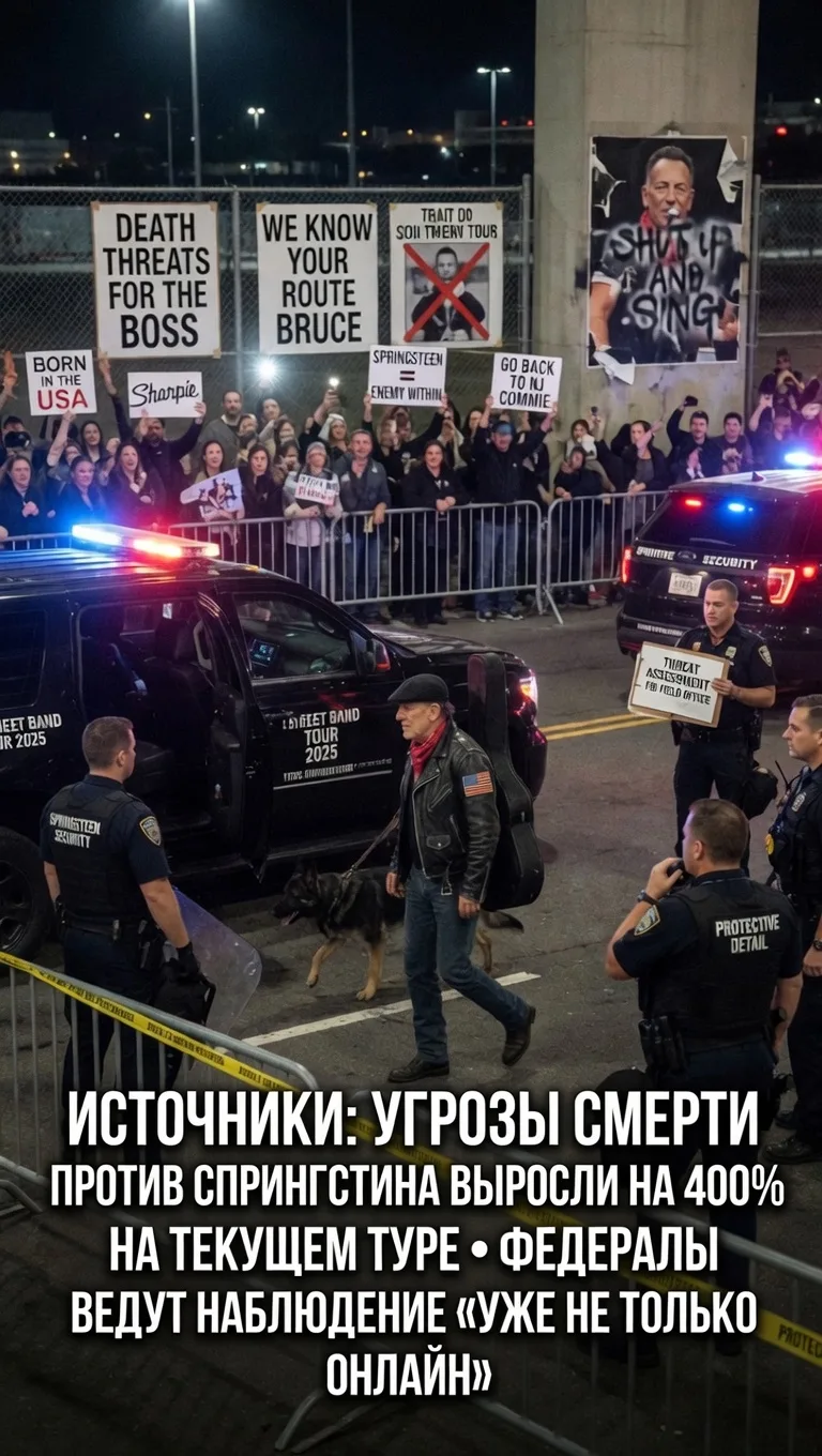 Брюс Спрингстин и волна death threats: что происходит на самом деле