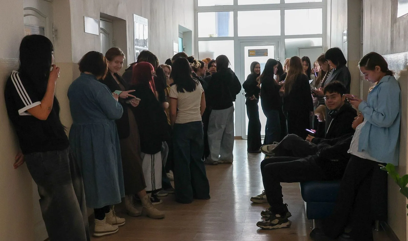Сегодня в нашем колледже успешно прошли республиканские учения по антитеррористической защищенности.