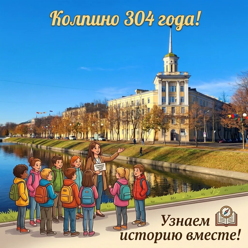🎉 КОЛПИНО, С ДНЁМ РОЖДЕНИЯ! 🎉