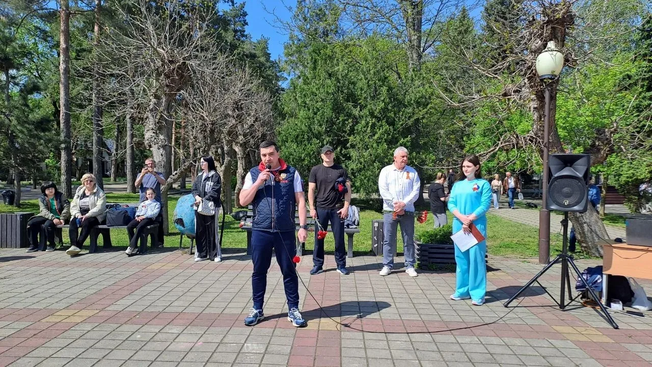В Горячем Ключе состоялась Всекубанская эстафета «Спортсмены Кубани — в ознаменование Победы в Велик