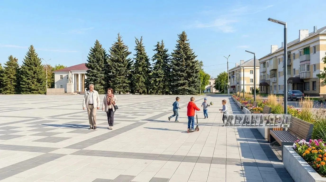 С приходом тепла в Новоаннинском стартовали работы по благоустройству.