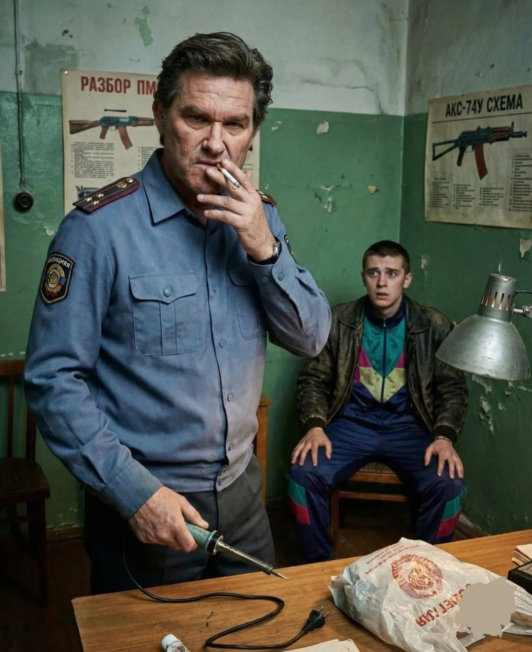 Тут важна родная до усрачки обстановка России 90-х. А голливудовские звёзды заставляют её играть нов