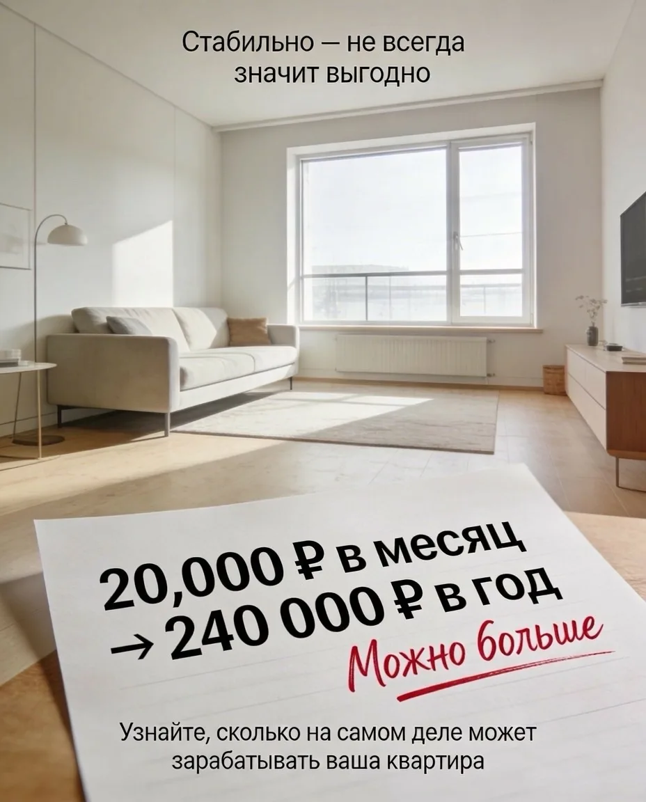 Стабильность в аренде — это хорошо.