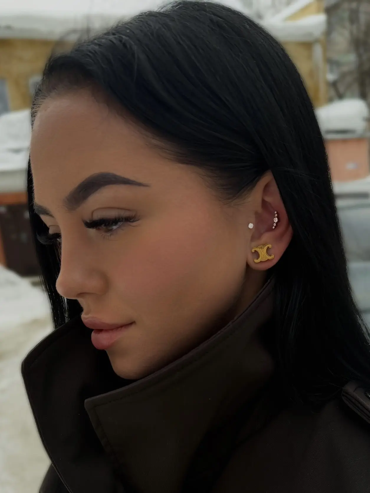 ❤️Пирсинг конч и трагус ❤️