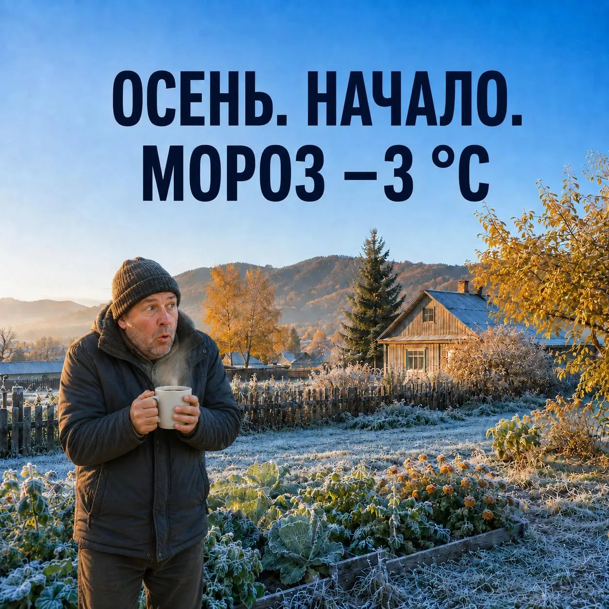 Хакасии ожидаются заморозки