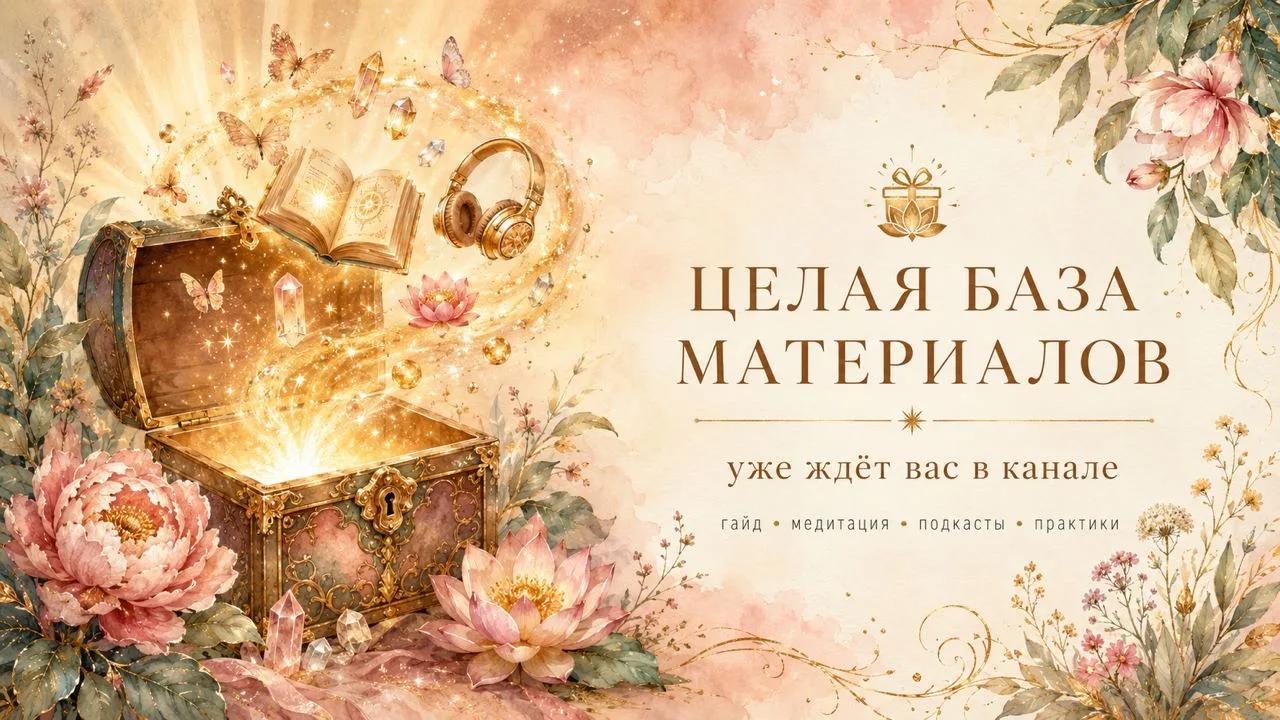 А в канале мастер-класса вас уже ждёт целая база материалов 🎁

За последние дни там вышел ряд подка