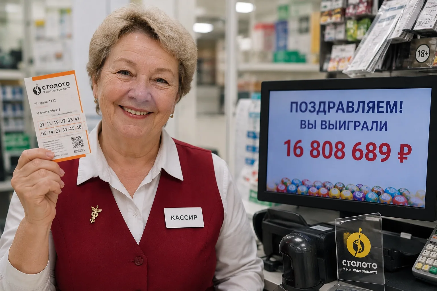 📢 Пенсионерка из Москвы выиграла почти 17 миллионов рублей!

Настоящая удача улыбнулась московской 