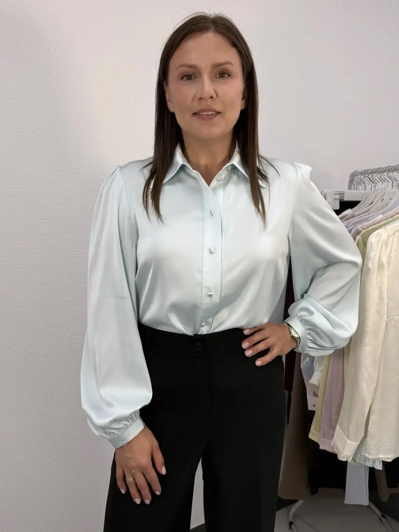 Новинка от MONCHERCAPRISE в мятном цвете😍