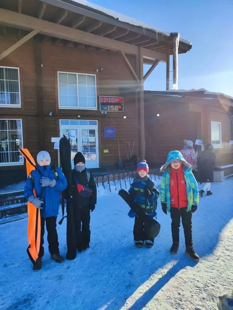 ❄ Наши ученики — настоящие титанические герои! 💪⛷  Логачев Сергей, Логачев Алексей, Селиверстов Рост