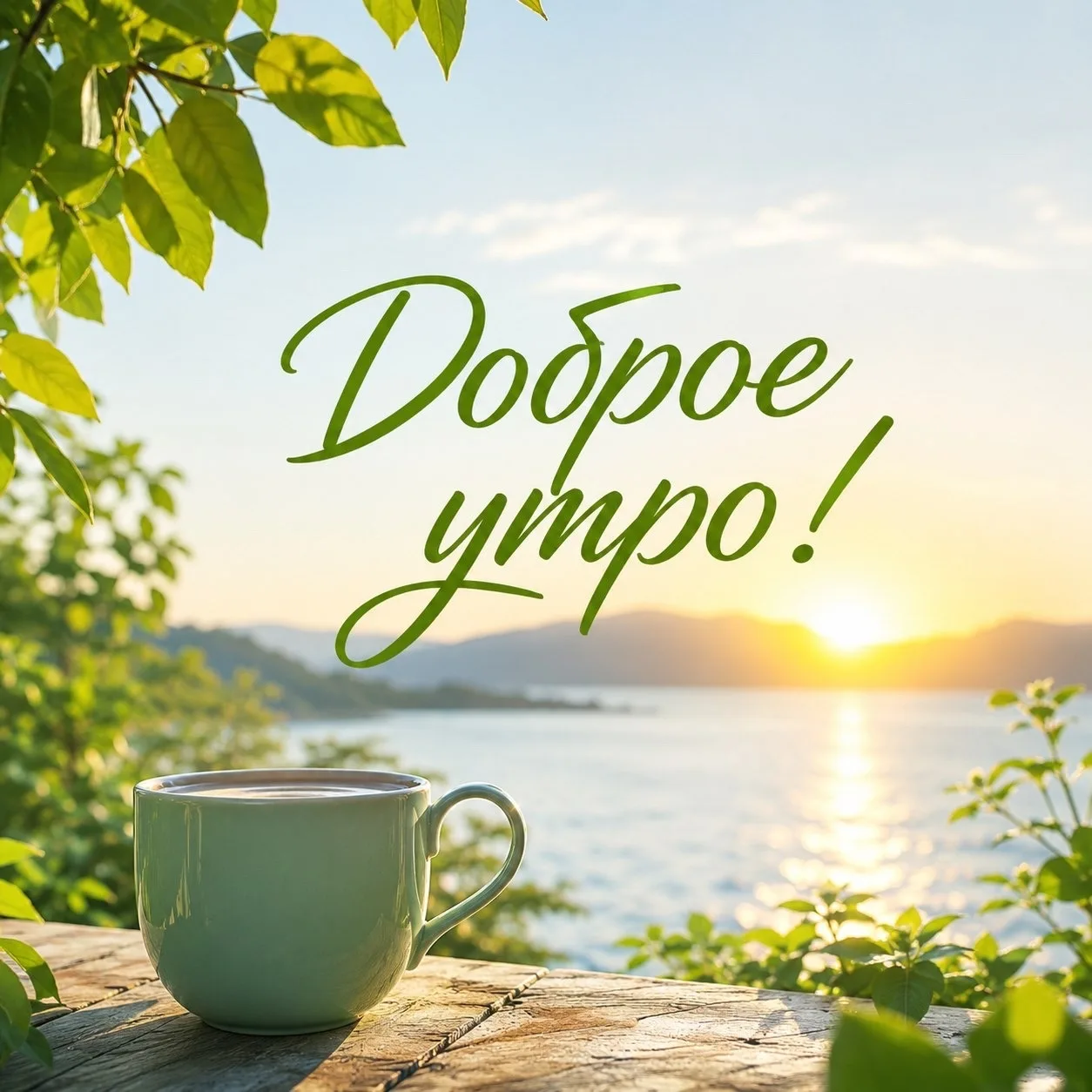 🌊 Пусть утреннее солнце зарядит вас энергией и теплом