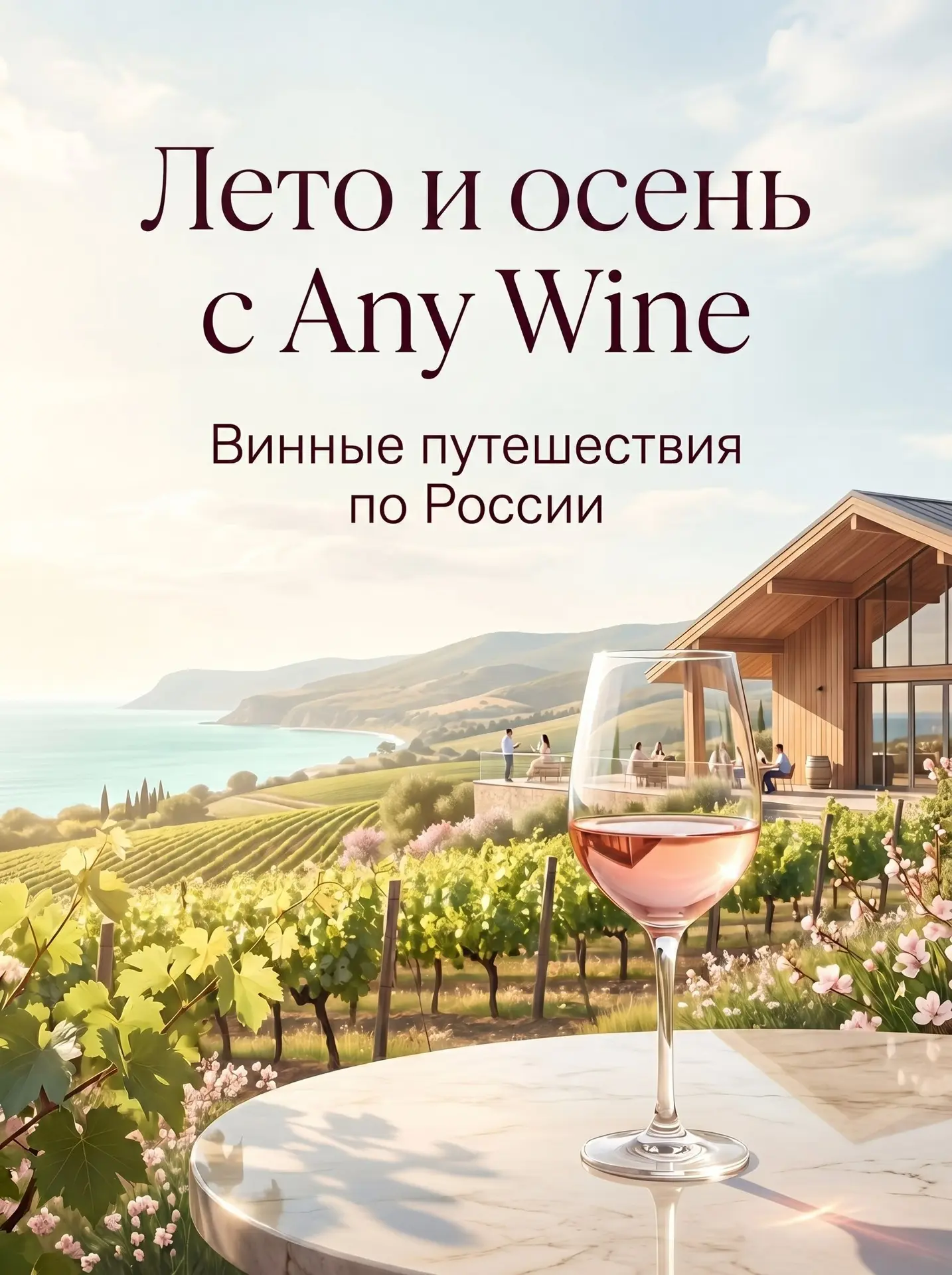 ЛЕТО И ОСЕНЬ С ANY WINE 🍷

Путешествия, в которых вкус, впечатления и атмосфера становятся одним це