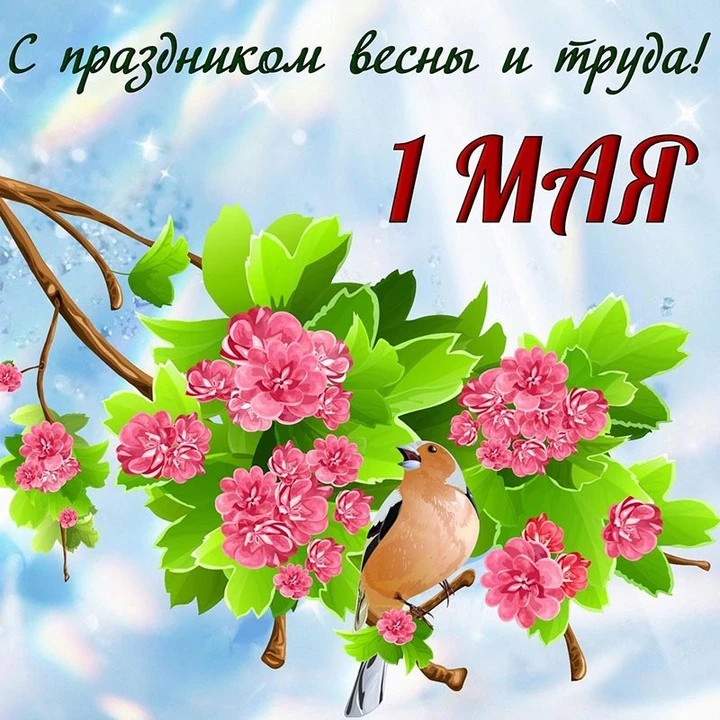 🇷🇺 С Праздником Весны и Труда!🎈