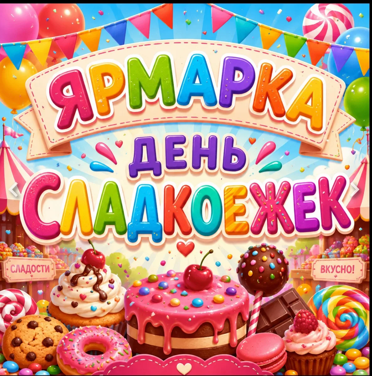 Сладкая новость для всех любителей вкусненького! 🍰🍪🥞

Дорогие наши родители , с радостью приглаша
