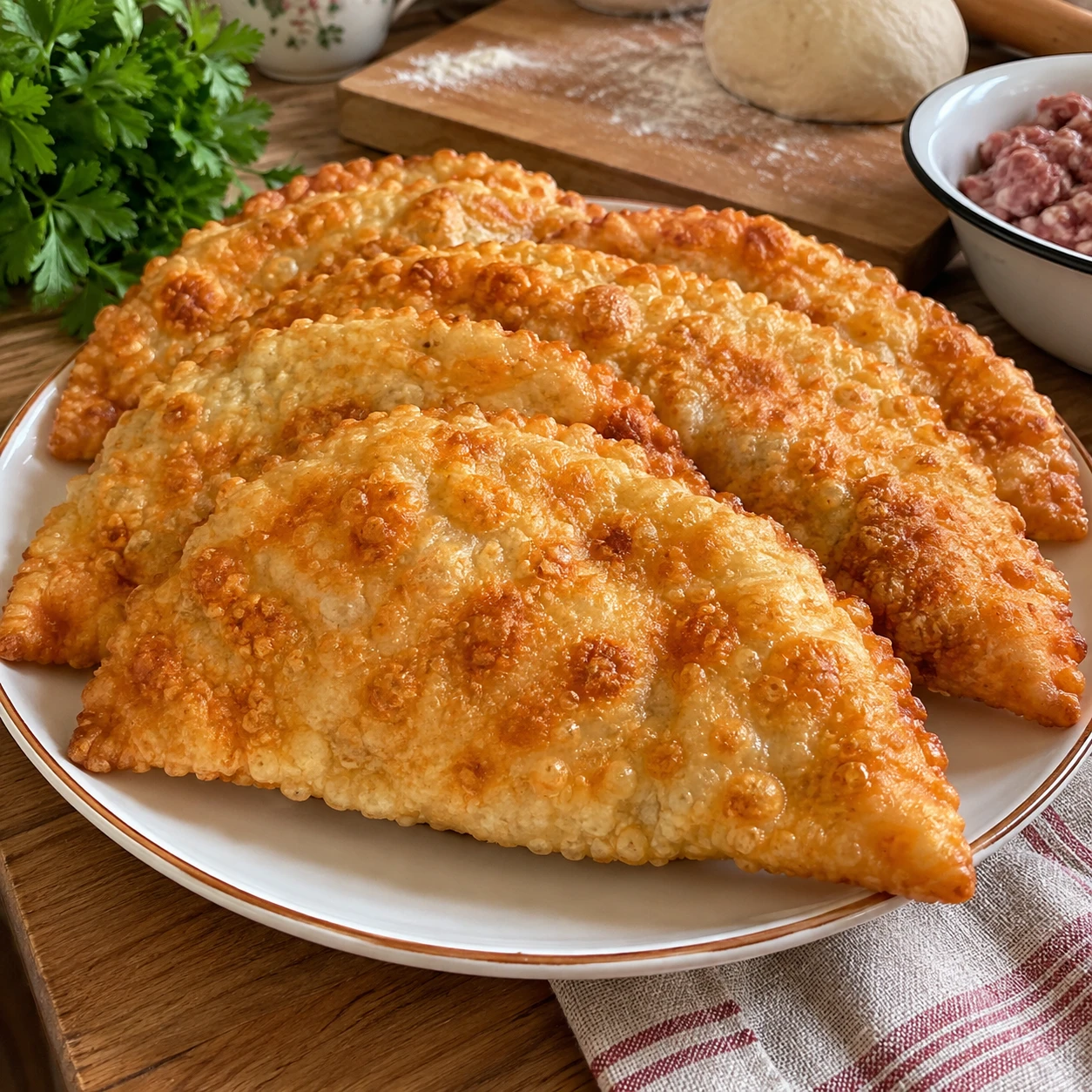 ❤ Муж сказал что этот рецепт чебуреков самый вкусный на свете!