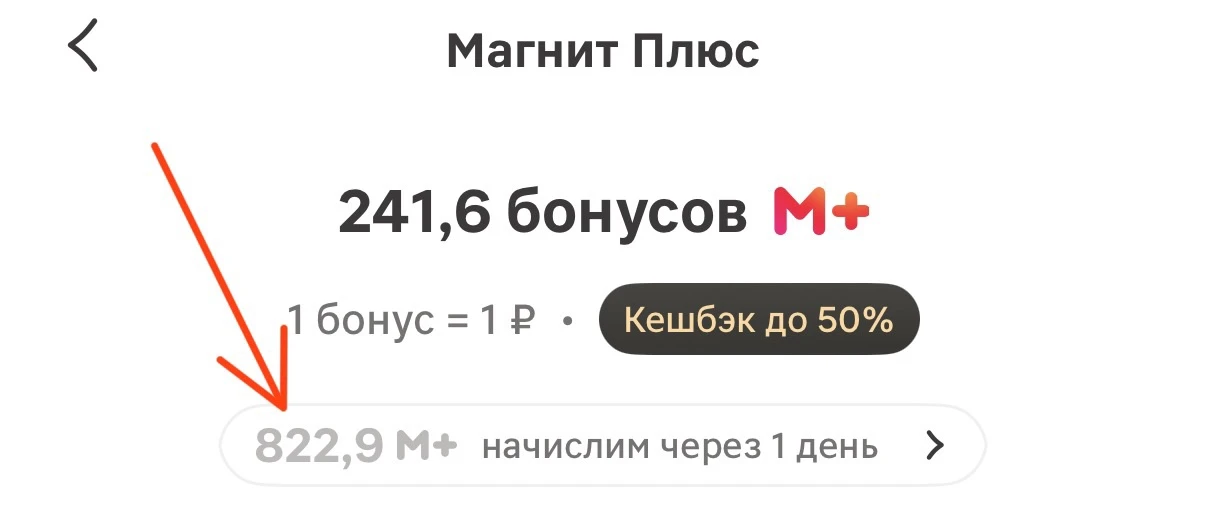 Магнит мне ещё бонусов насыпал😅