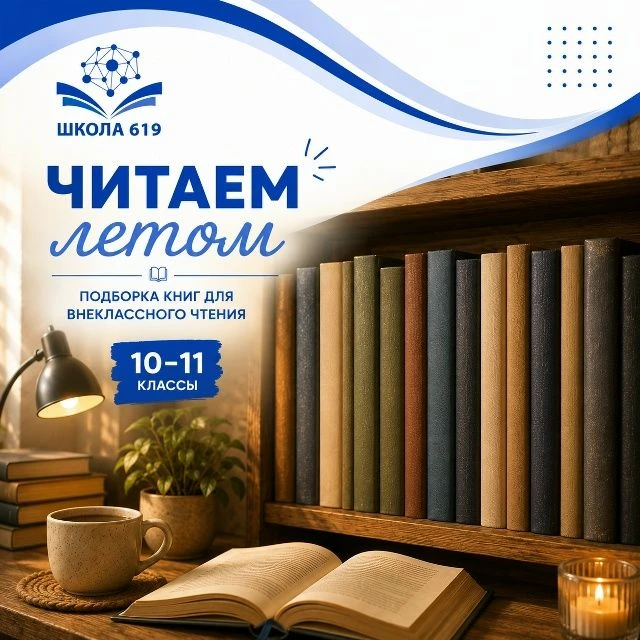 📚 Читаем летом

Старшие классы — это уже серьёзный возраст, и книги для них должны быть под стать: 