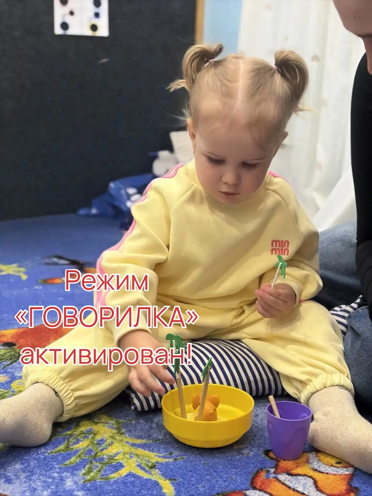 ГОВОРИЛКА» для детей 2,5-3,5 года

«С вашим ребёнком всё в порядке, просто ему нужно общение».

И де