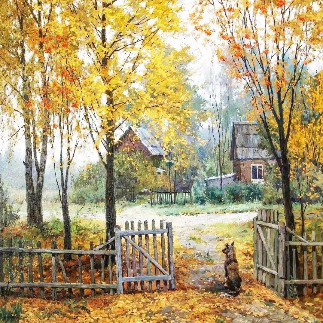 Нет ничего прекрасней русской осени,