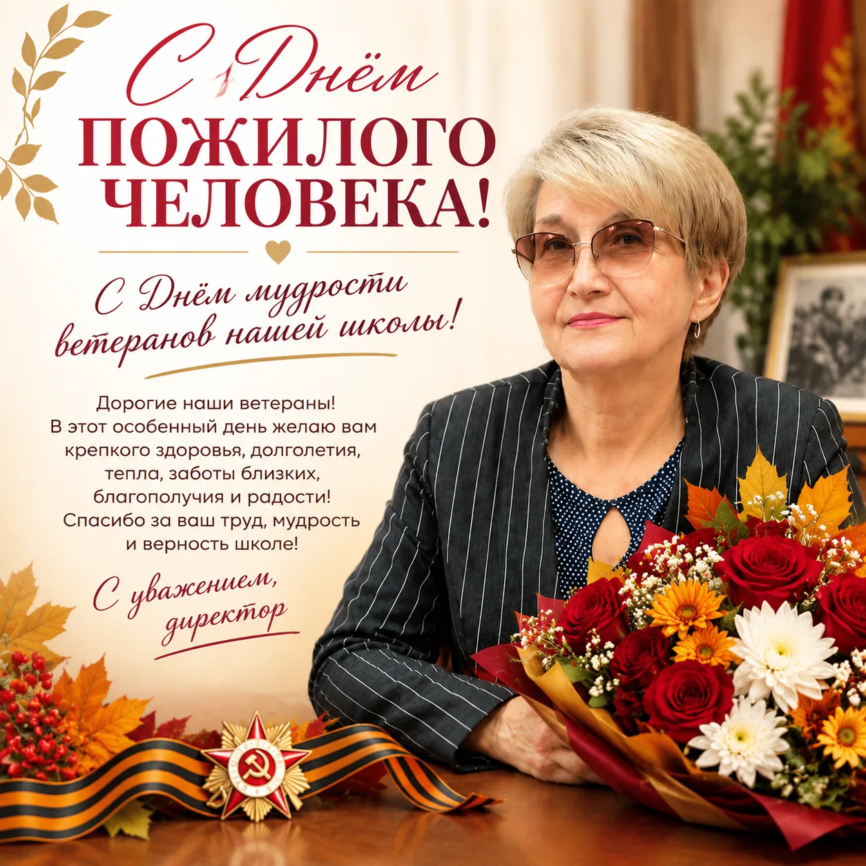 Дорогие наши ветераны, любимые коллеги! 💐