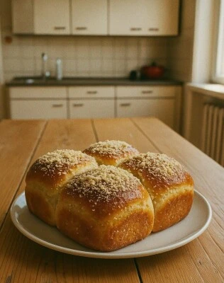 🥹 Булочки из детства — вкус школьных лет, который не забудешь!
Такие ароматные, мягкие и душевные… 