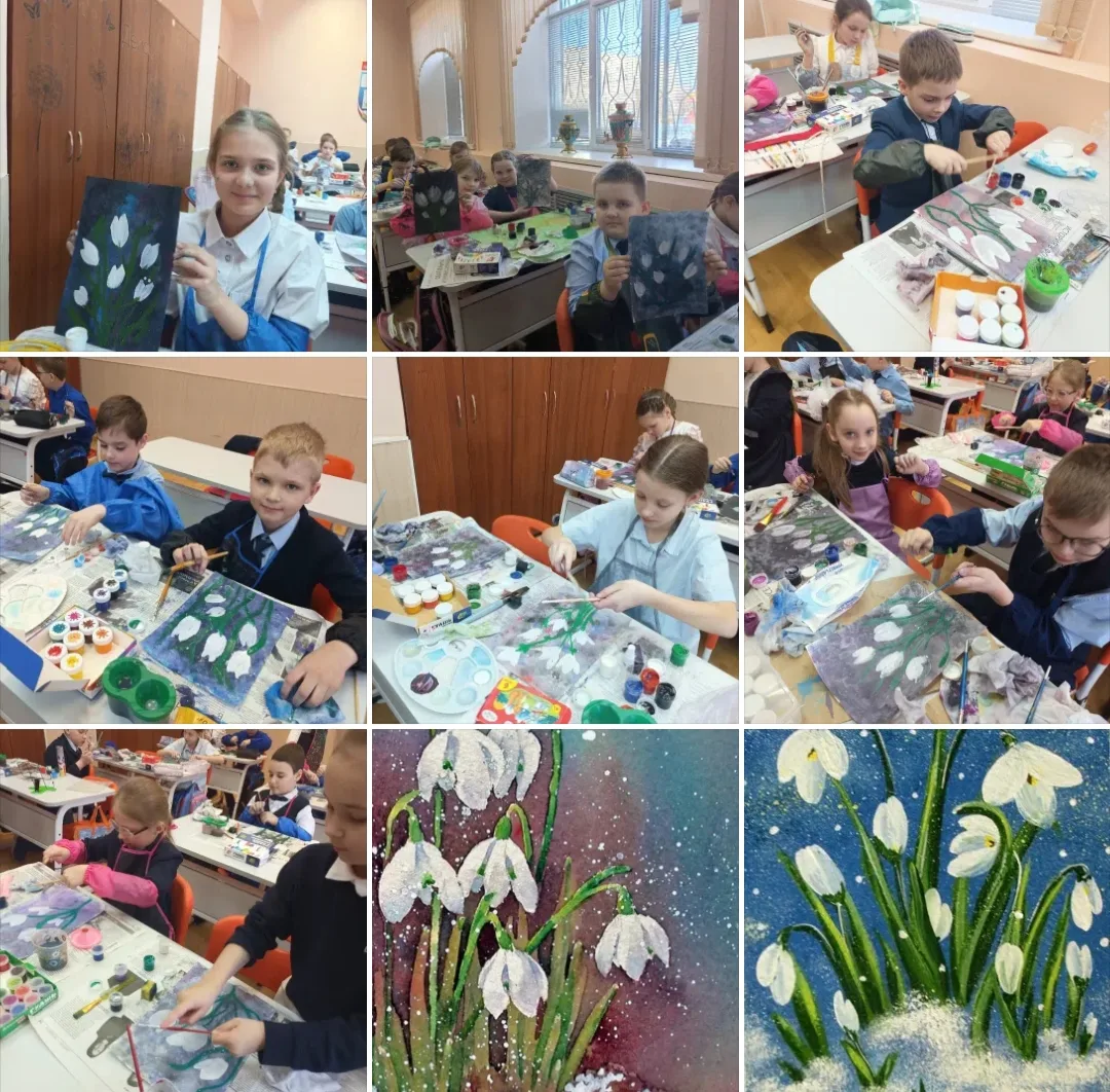 Вот и пришла настоящая весна. Солнце светит ярче, на крышах звенят капели, и даже в стенах школы пос