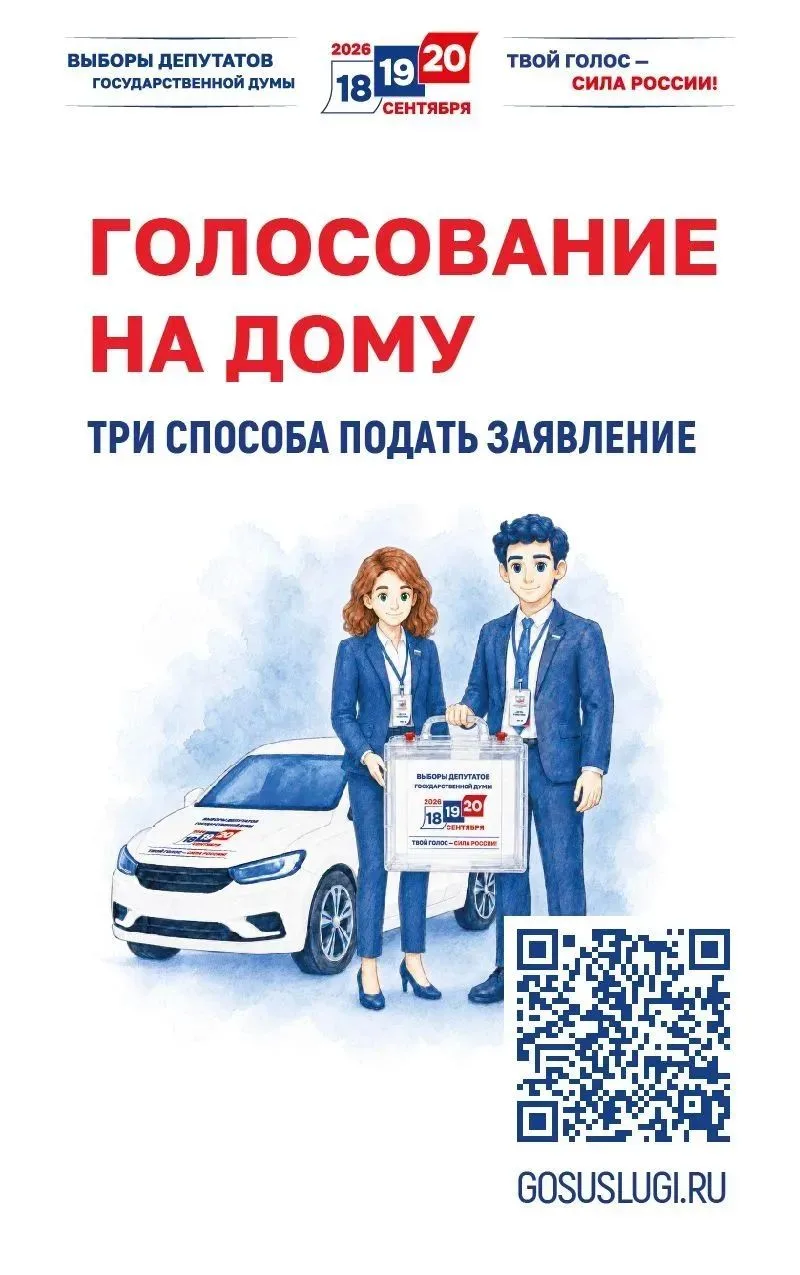 📣О голосовании на дому