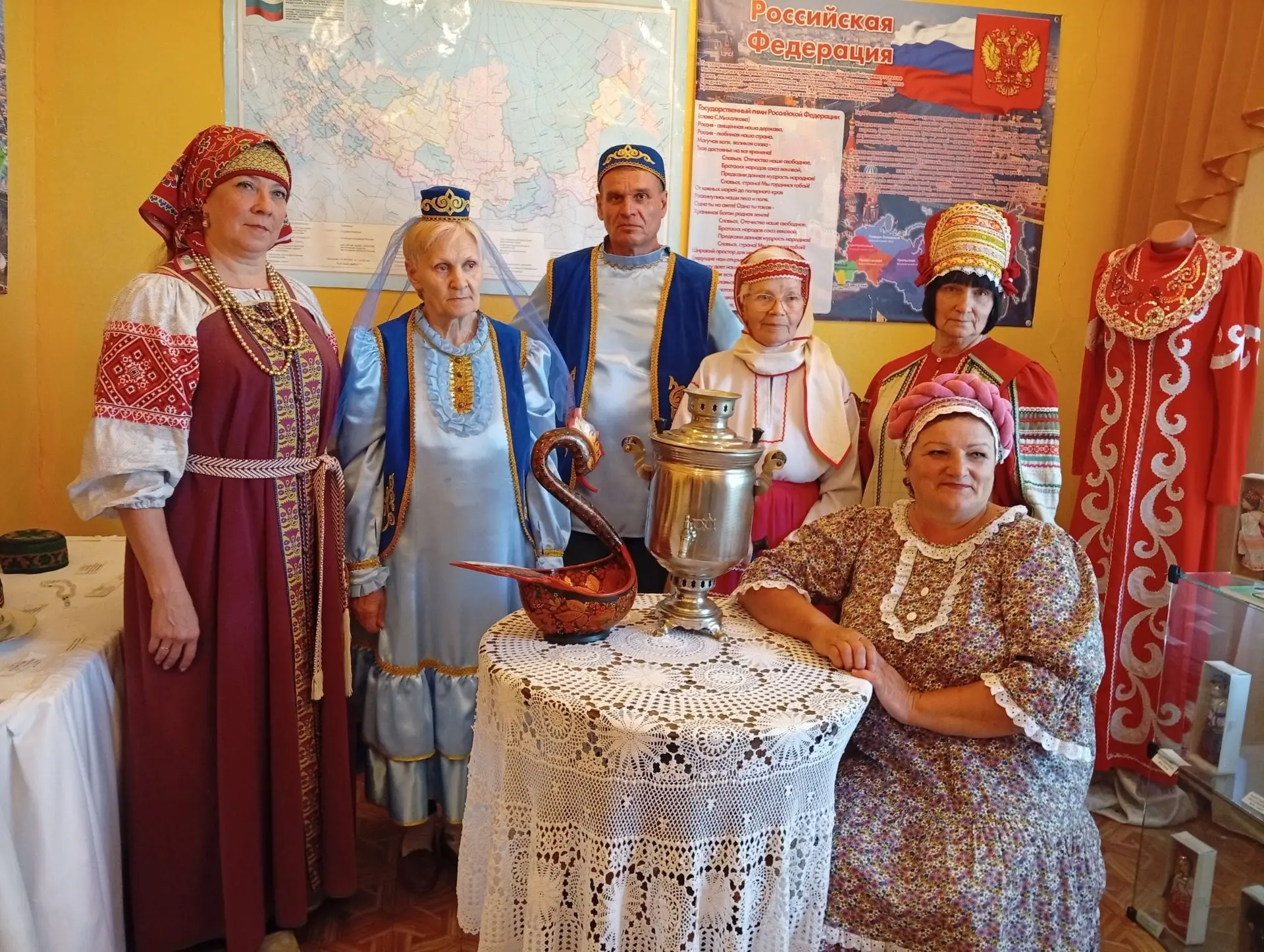 В этой деревне живут дружно