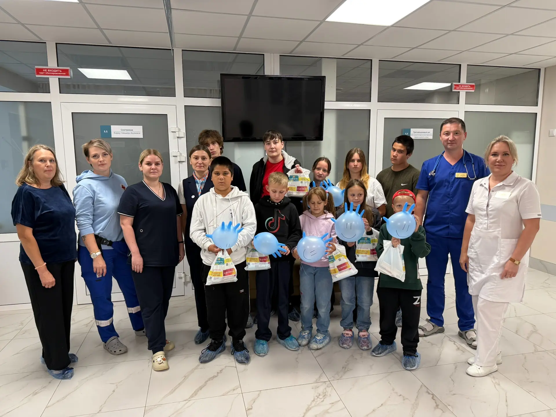 🏥В ГАУЗ «Алексеевская ЦРБ» прошла профориентационная экскурсия для воспитанников приют...