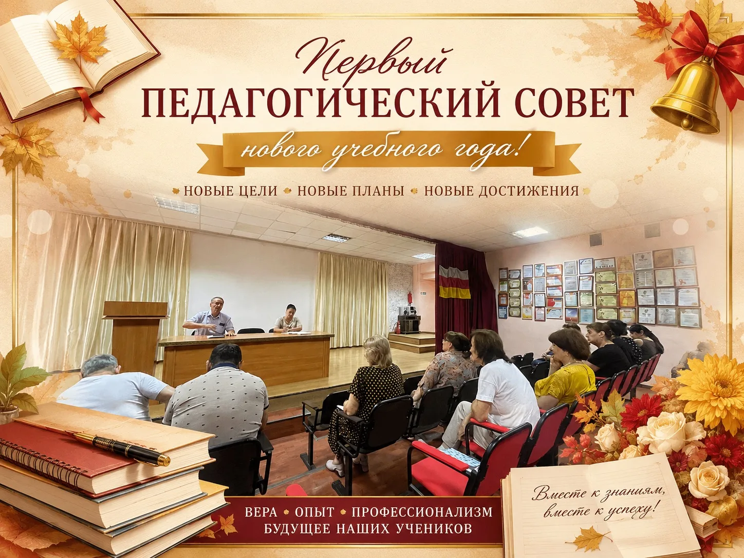 26 августа , в нашем училище состоялся первый педагогический совет , нового учебного го...