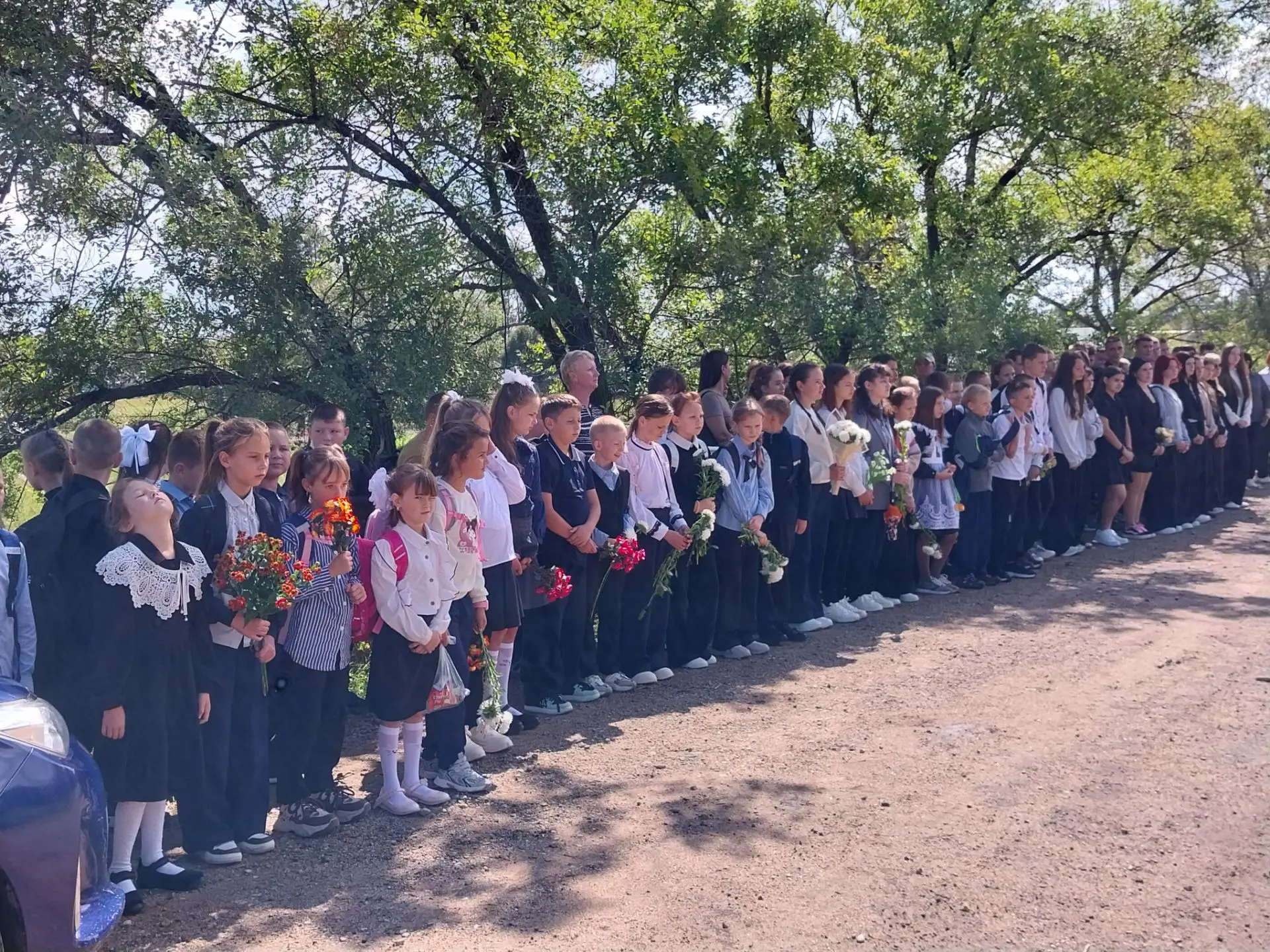 День памяти и единства: школьники села Павло-Фёдоровка почтили память героев 🕯️