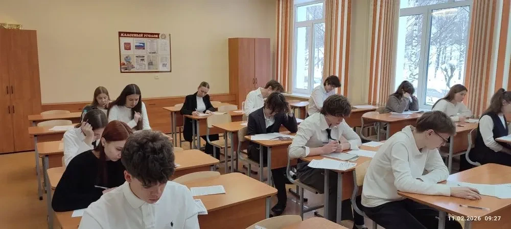 📌Обучающиеся 11 классов выполнили тренировочно-диагностические работы в формате ЕГЭ по русскому язык