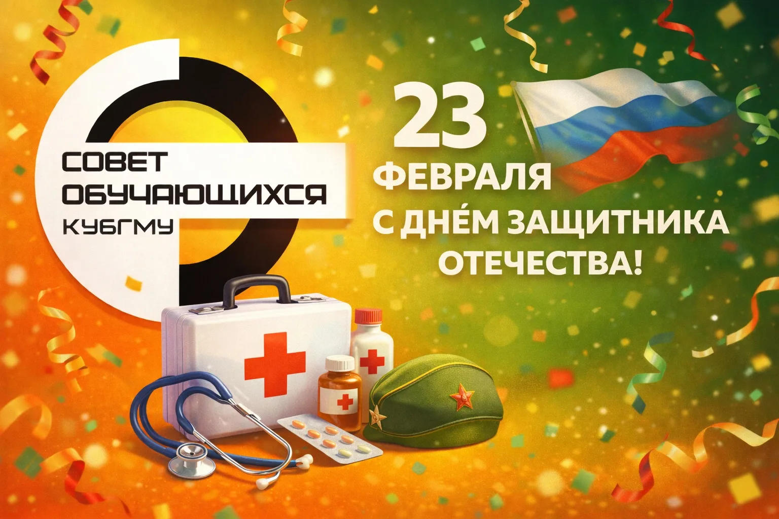 🇷🇺 С 23 февраля!

Дорогие защитники, будущие и настоящие!
Пусть сила характера сочетается с профес