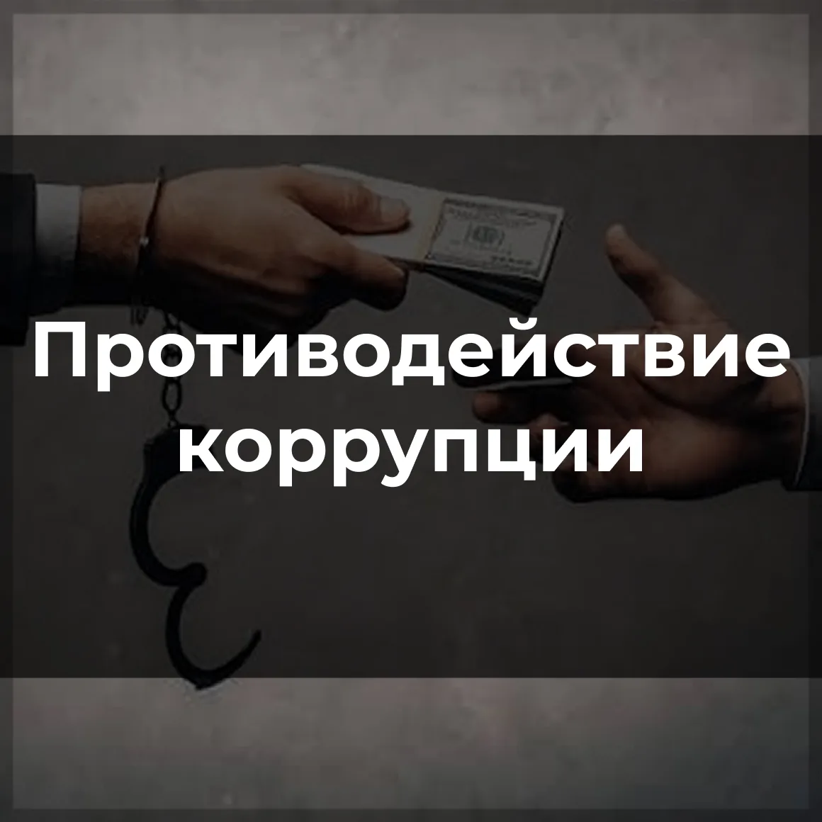 ❗️На сайте нашего учреждения коррупции посвящён целый отдельный раздел. И это неспроста. Коррупция —