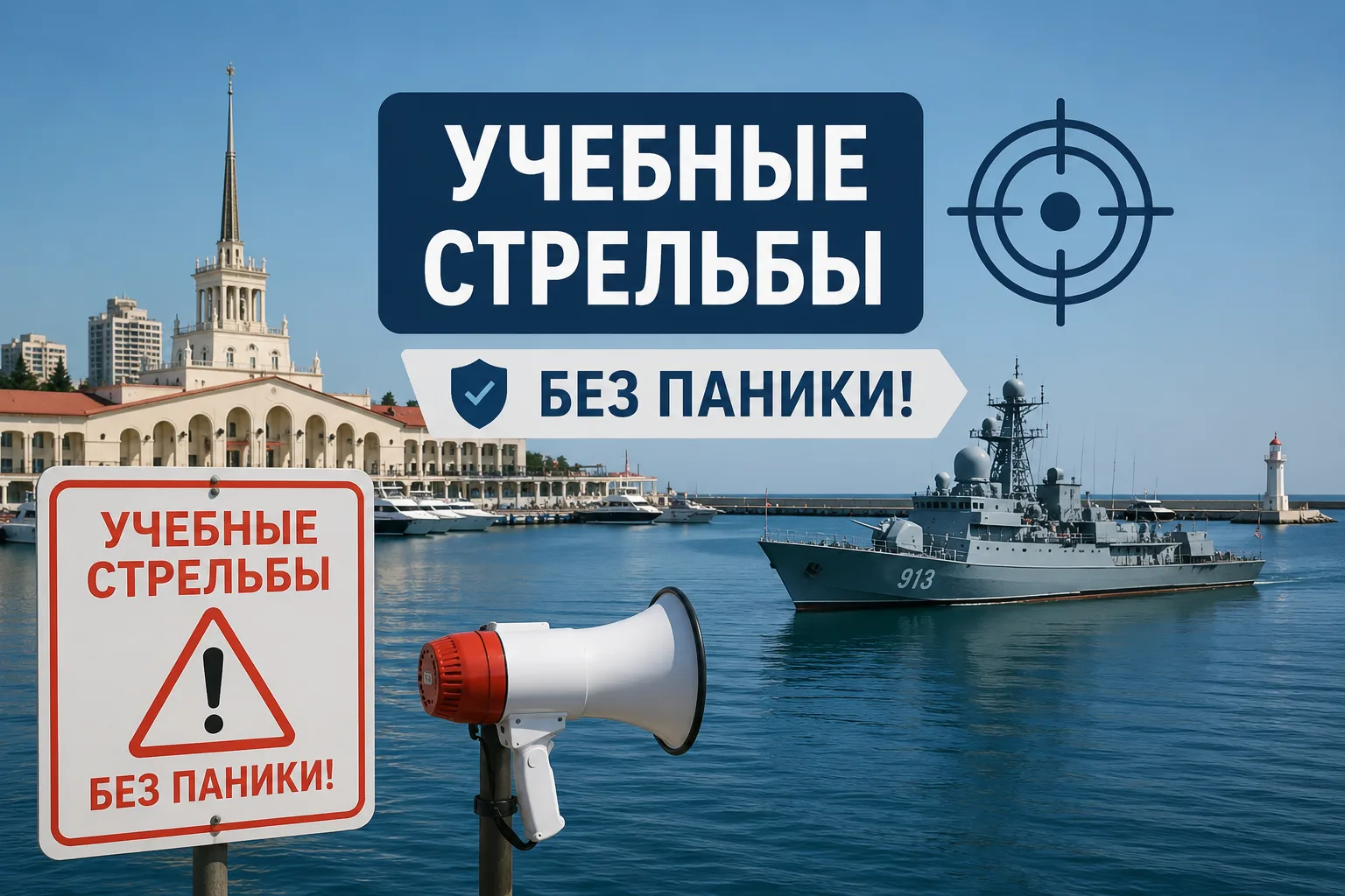 Громкие звуки в районе Морпорта: без паники, военные проводят учения! ⚓️
