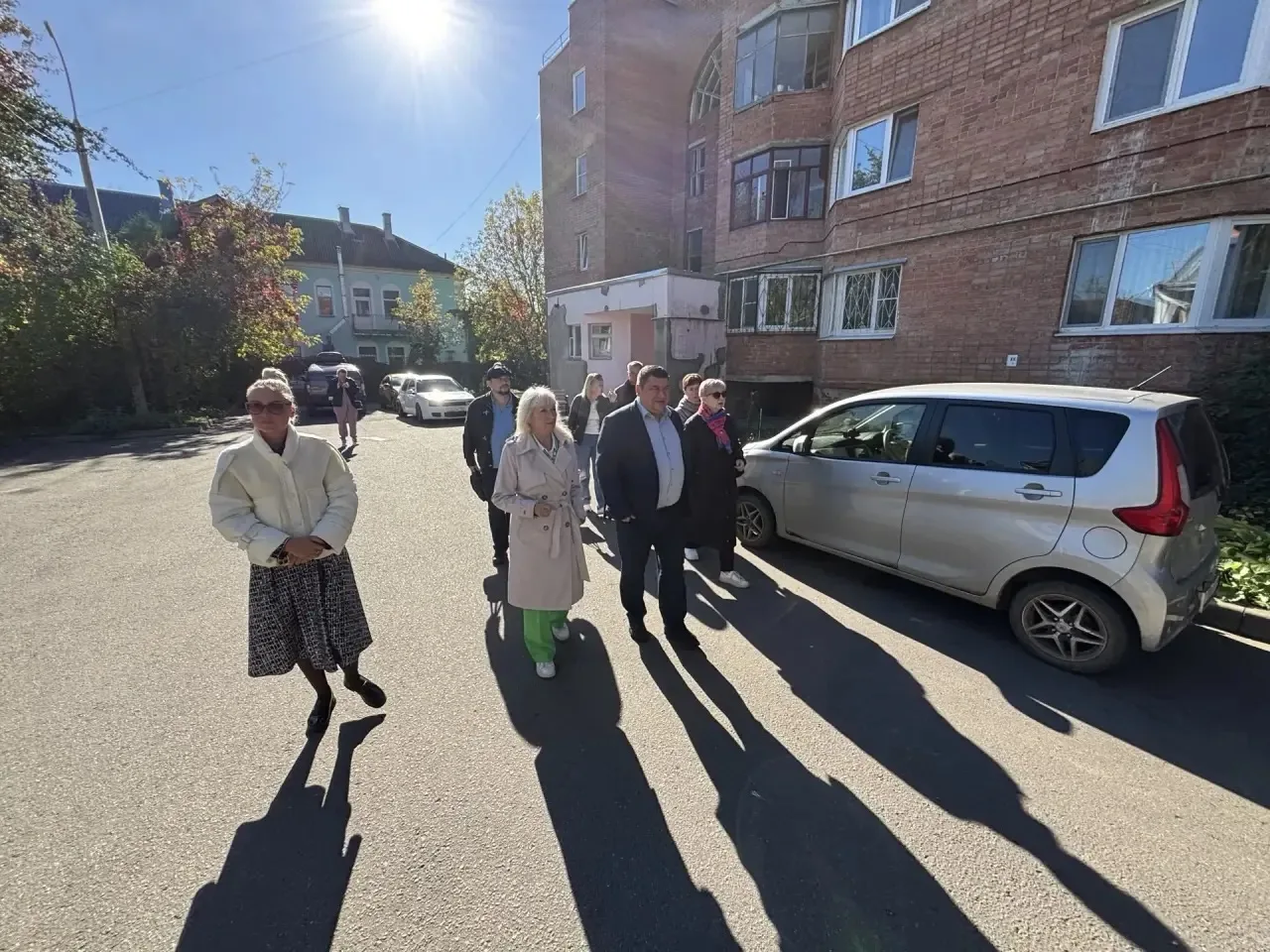 Вместе с заместителем главы Городского округа Серпухов Киселевым Олегом Валерьевичем и ...