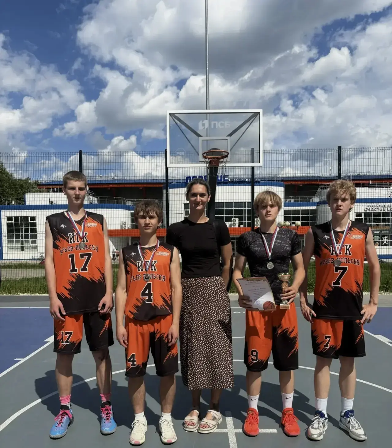 🏀24 мая в центральном парке г.Владимира, на площадке ПСБ, состоялось первенство области по баскетбол