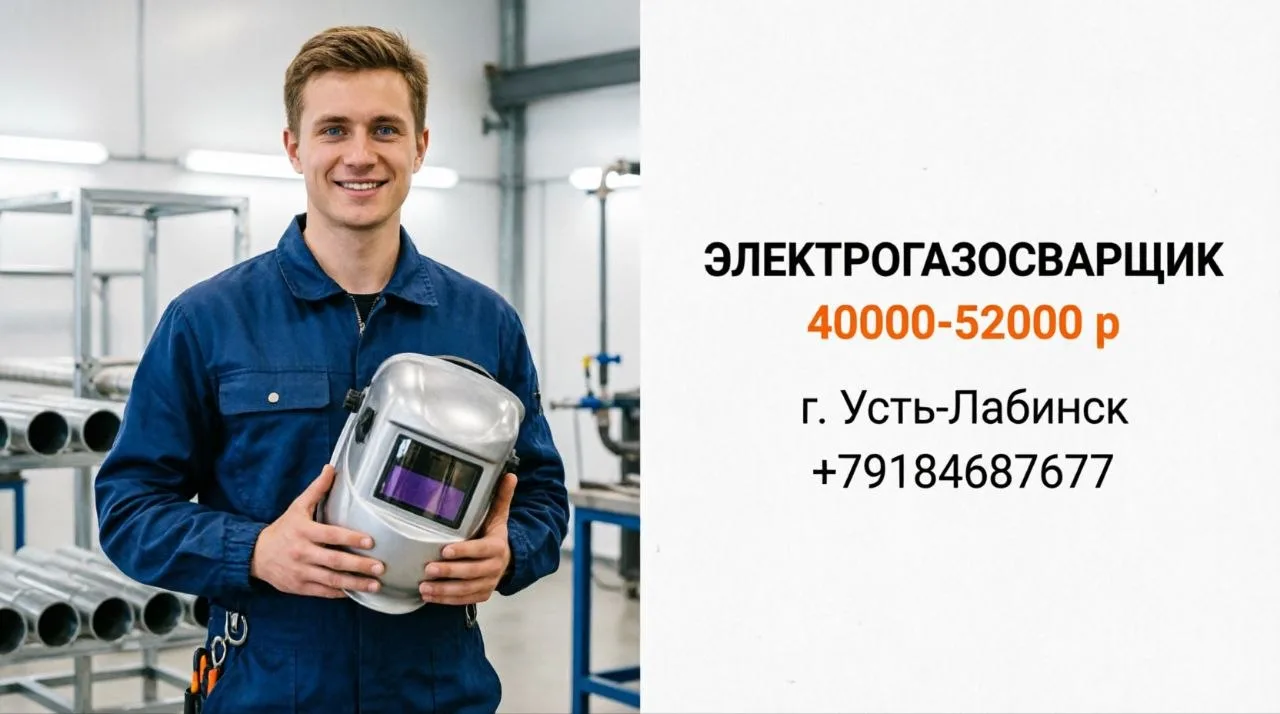 ЭЛЕКТРОГАЗОСВАРЩИК | 40000-52000 р