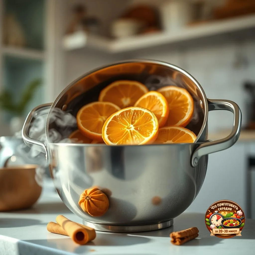 🍽️ Ароматный апельсиновый освежитель для дома