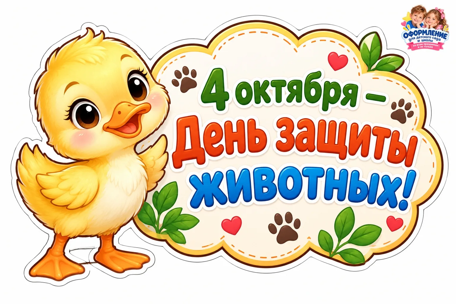 🐾 К 4 октября — Дню защиты животных! ❤
