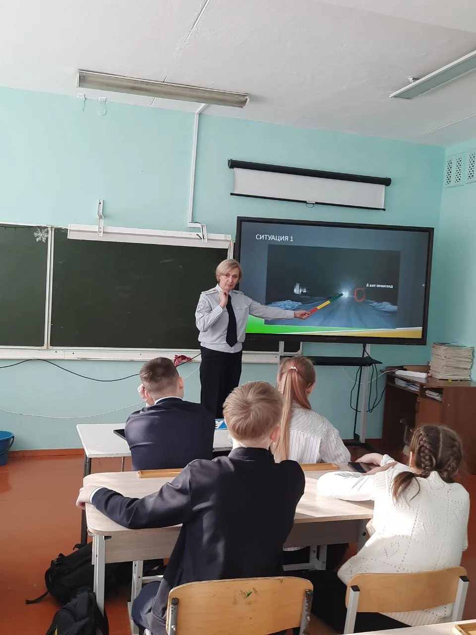 В рамках профилактической работы по предотвращению дорожно-транспортных происшествий 05.02 состоялас