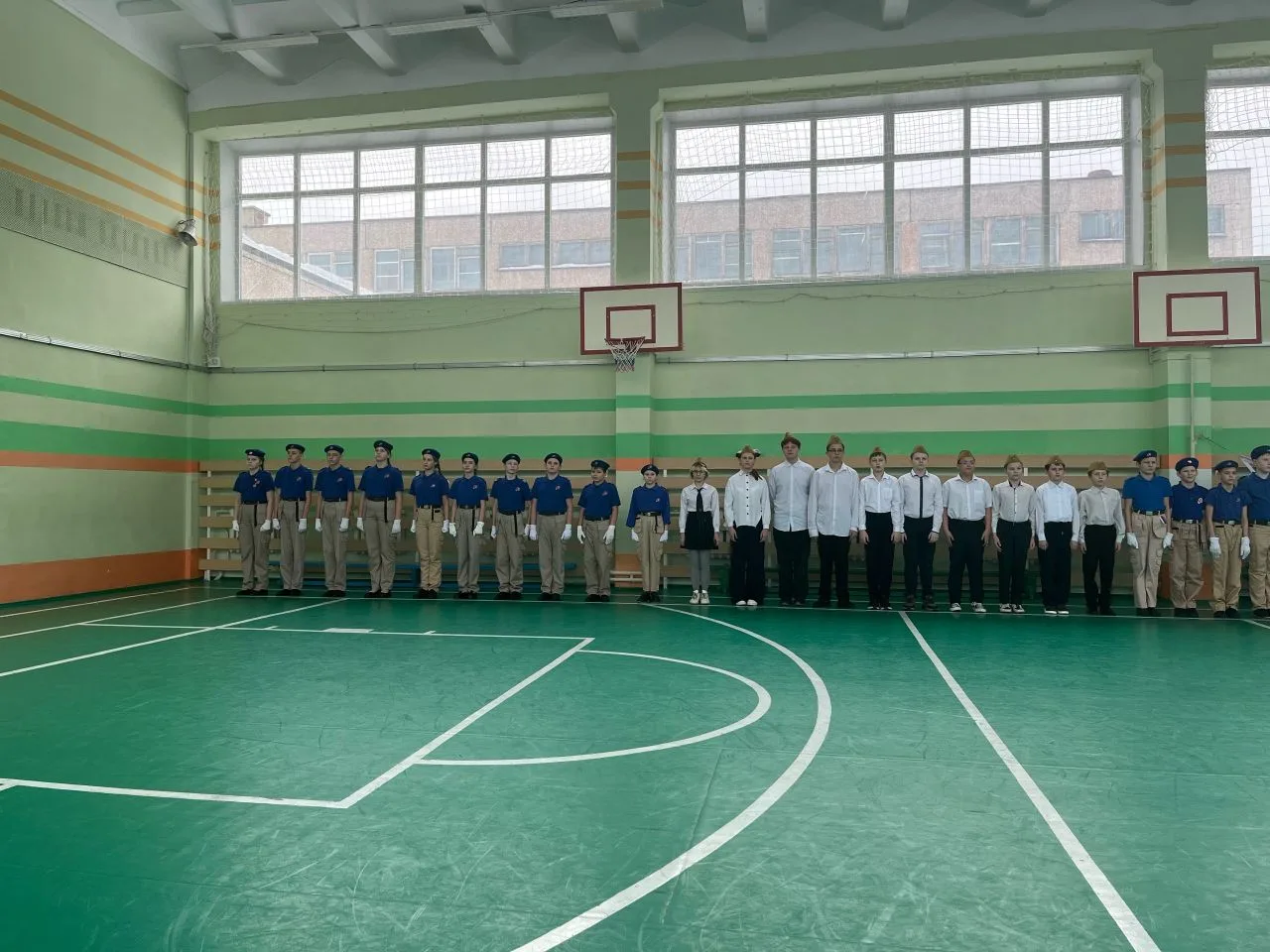 🎖 Зарница 2.0: Отборочный этап среднего звена в нашей школе!