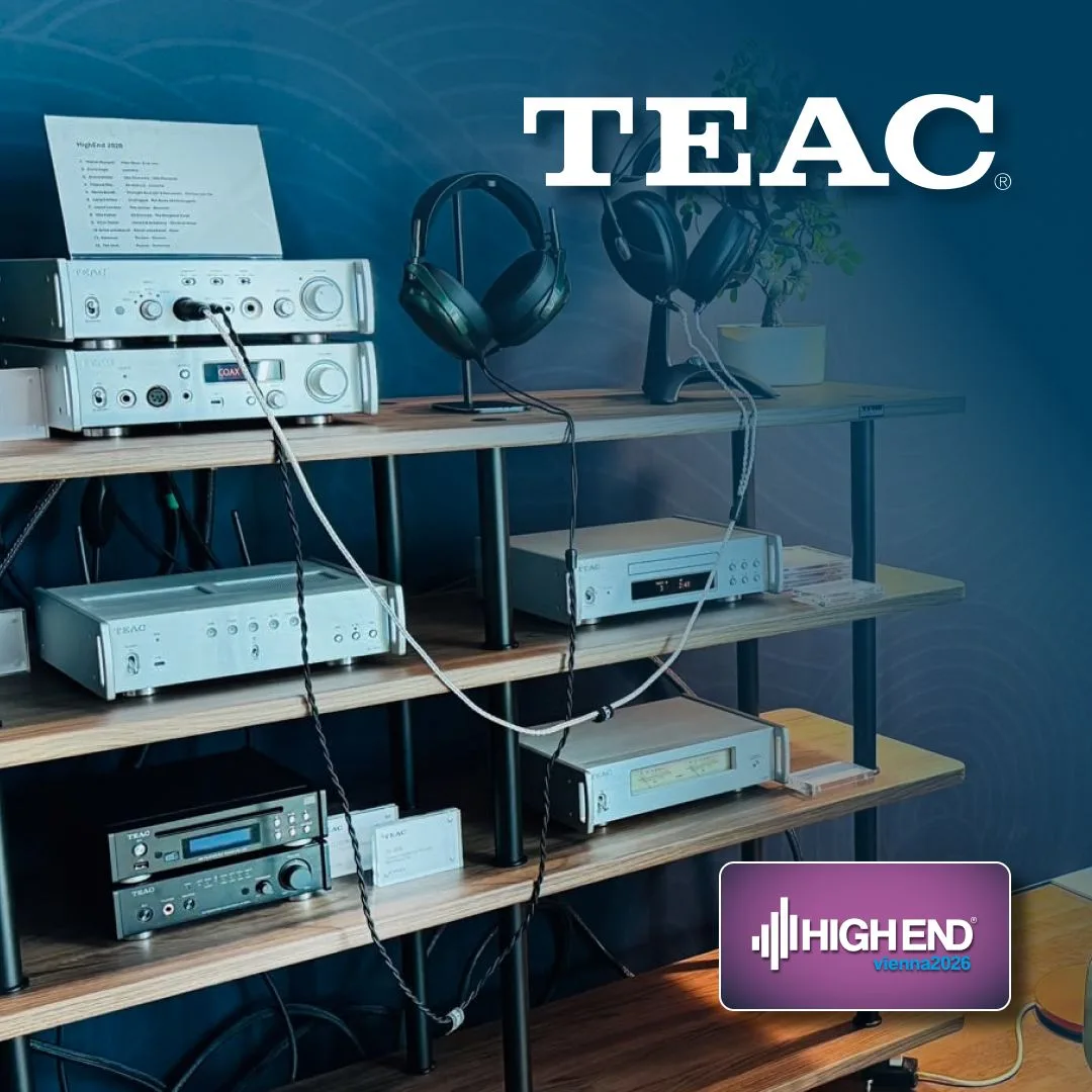 TEAC на Vienna Sound Fest 2026: проверенные решения и новинки 507-серии