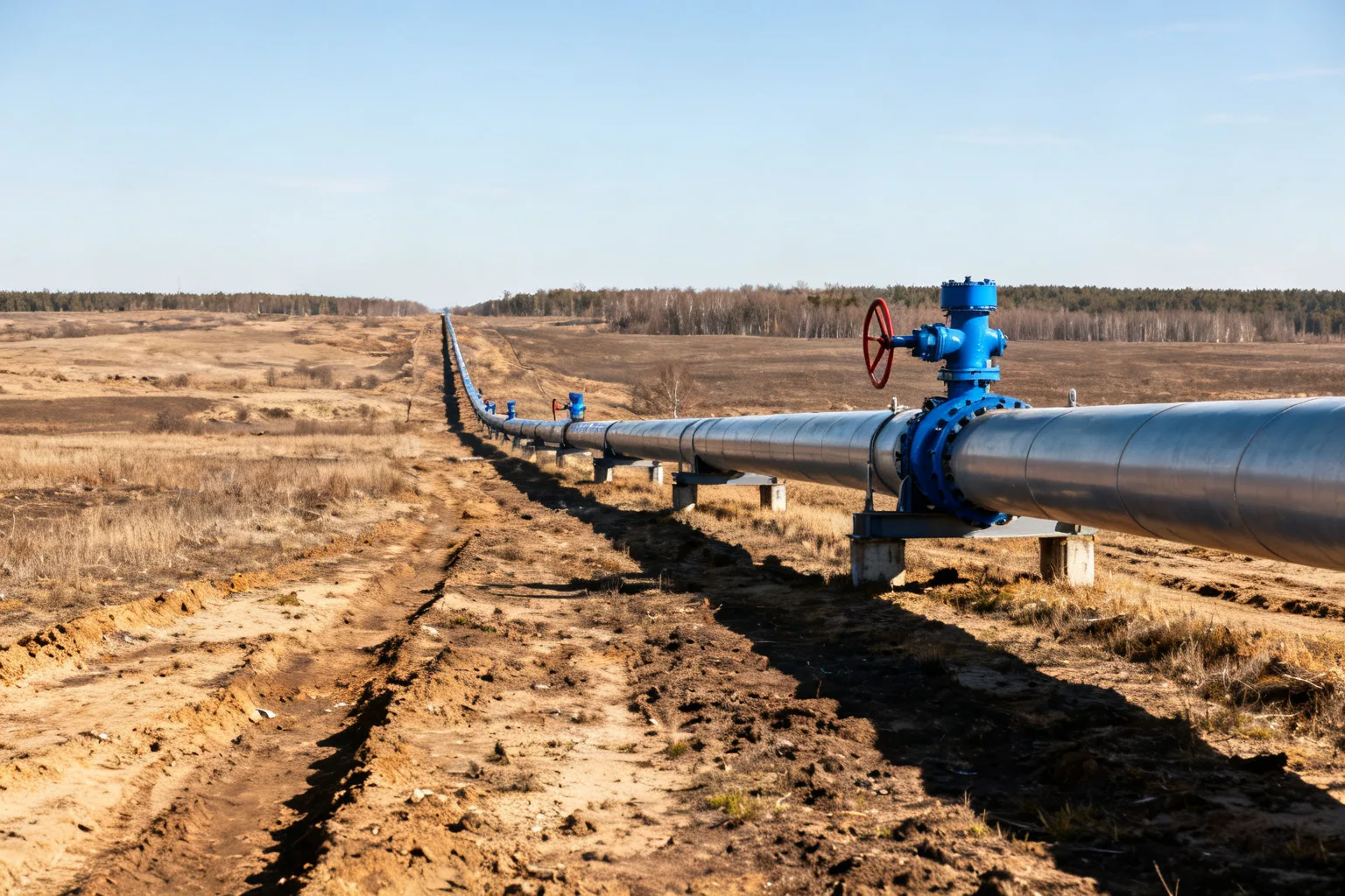 Цены на газ в Европе опустились ниже 850 долларов за тыс. кубометров