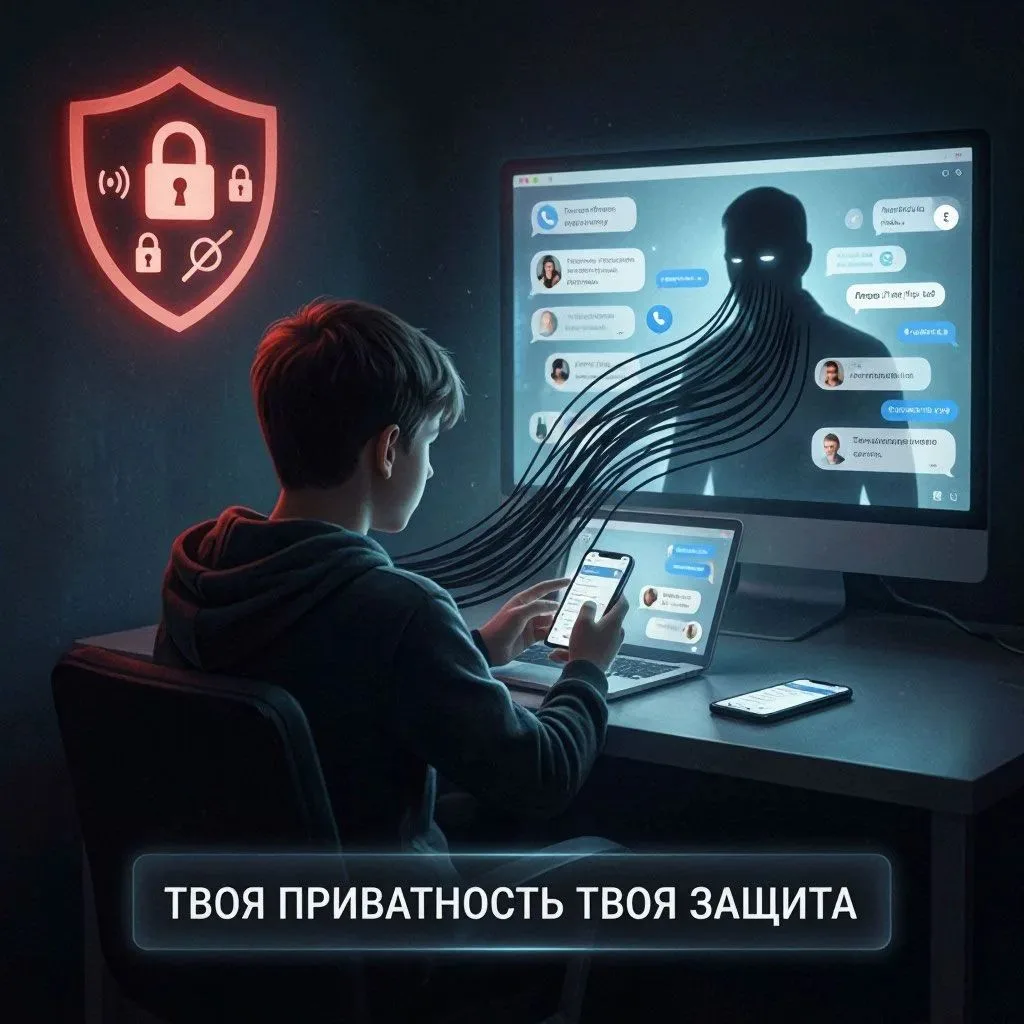 🔒 Доксинг и вербовка: как подростки становятся мишенью