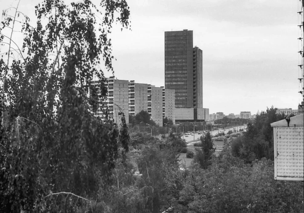 🏢 Вид на «Дельту» в советское время