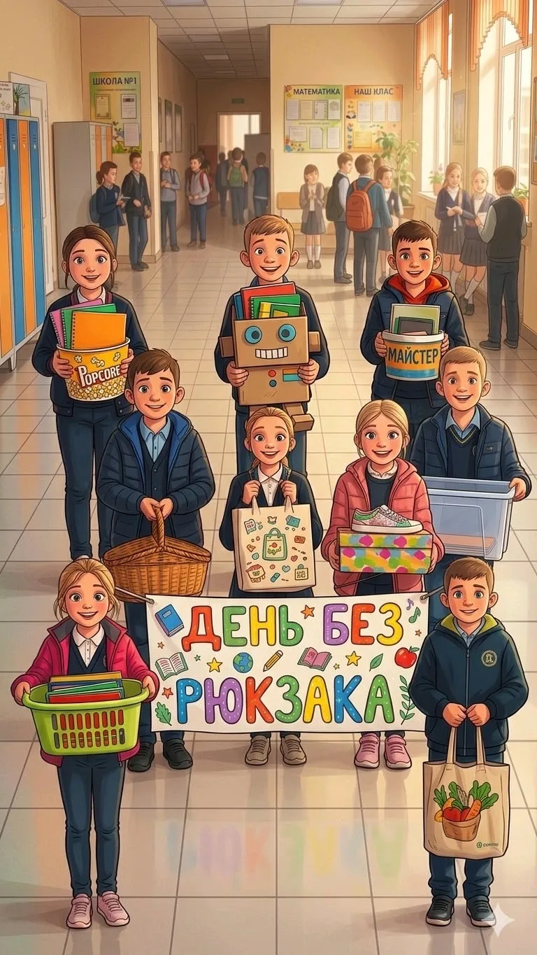 Дорогие ребята! Напоминаем, что у нас проходит игровая неделя.

Завтра в школе состоится «День без р