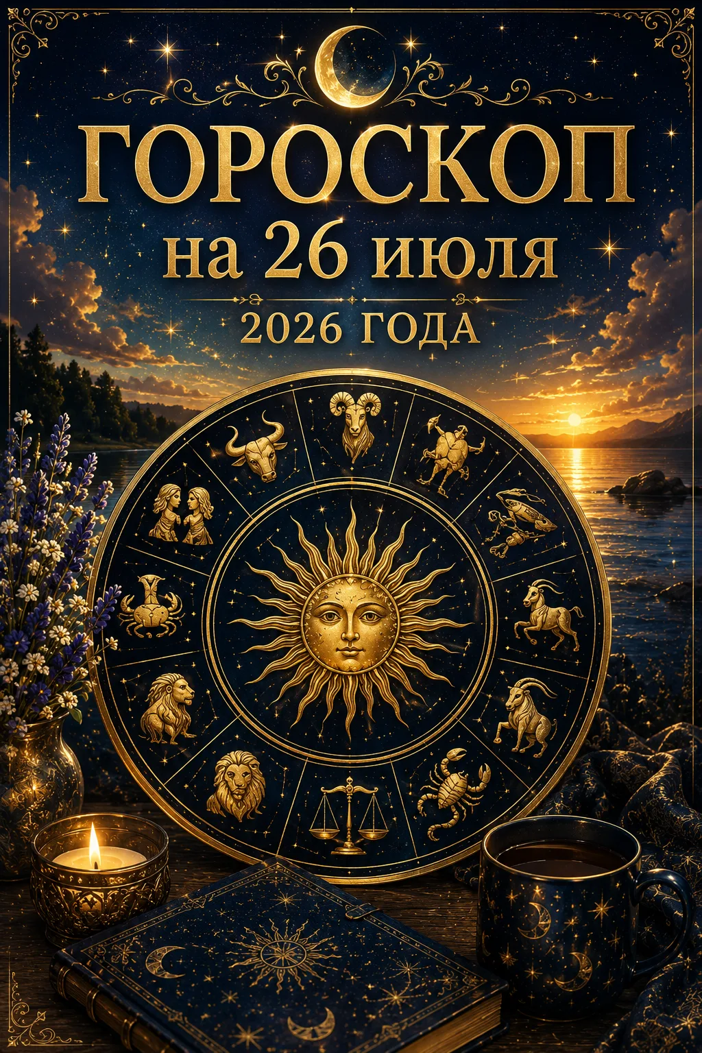 🌿✨ ГОРОСКОП НА 26 ИЮЛЯ 2026 ГОДА ✨🌿
